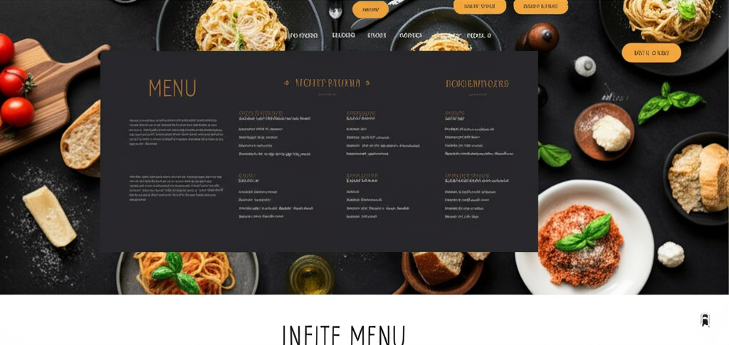 Italian Restaurant Desktop